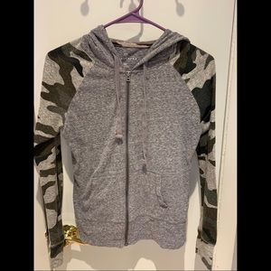 Prince and fox zip up hoodie